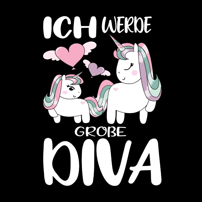 Ich Werde Große Schwester Diva Verkünden Einhörner