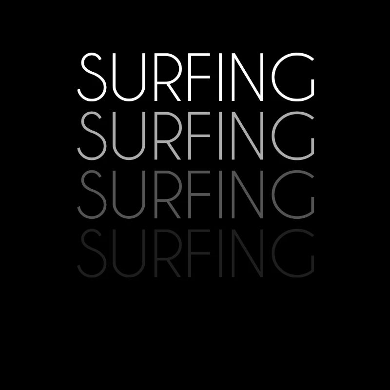 Lettrage de surf