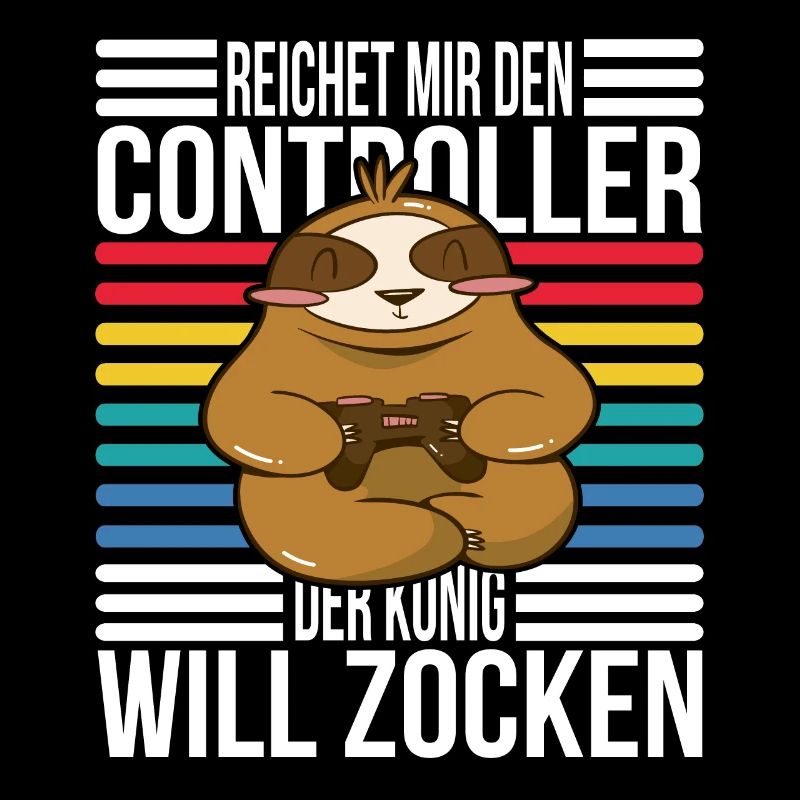 Reichet mir den Controller König Gaming Zocken