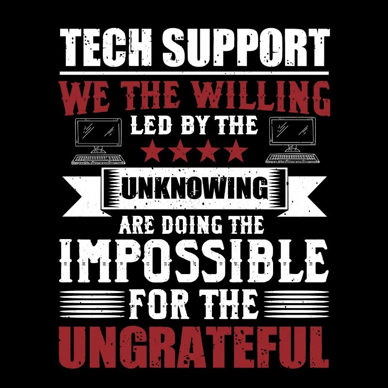 Funny Technical Support Sysadmin Humor