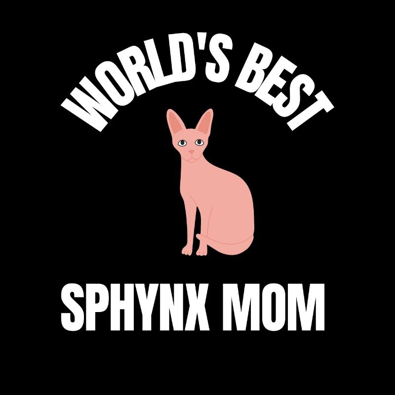 Sphynx Maman Chat Sans Poils Propriétaire de Chat