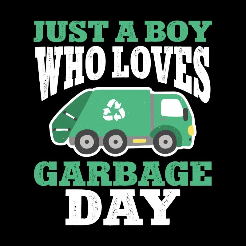 Garbage trucks, garbage day, garbage collection