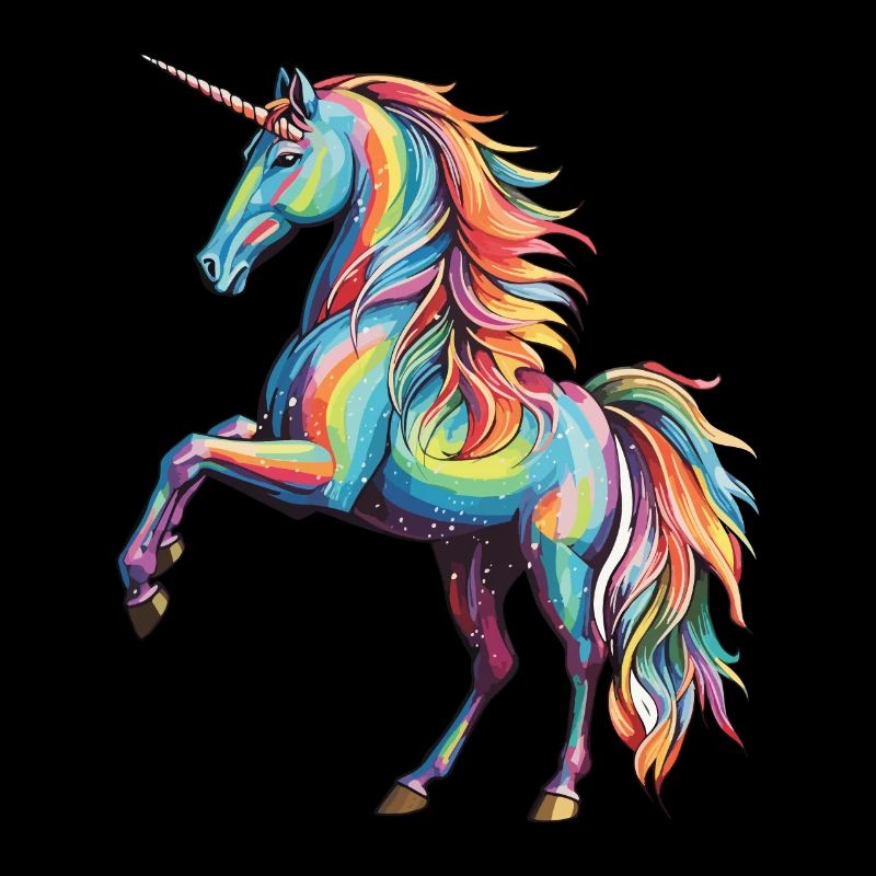 Regenbogen Einhorn