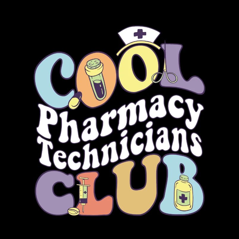 Cool Pharmacy Technicians Club Pharm Tech Squad