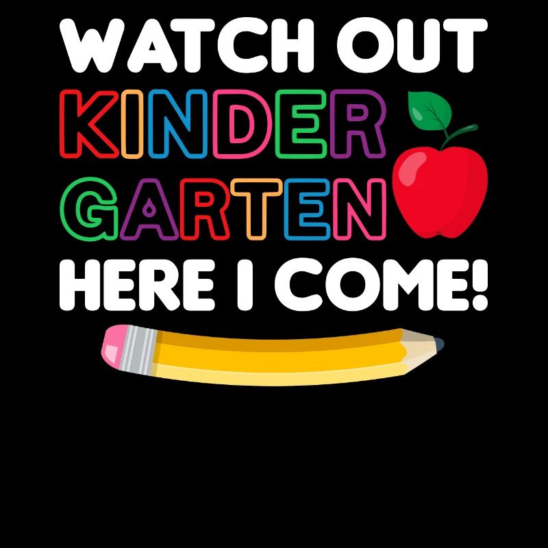 Kindergarten Kindergärtner Lehrer Regenbogenfarben