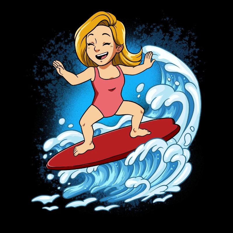 Surfeurs de vagues Surfeurs Surfeurs