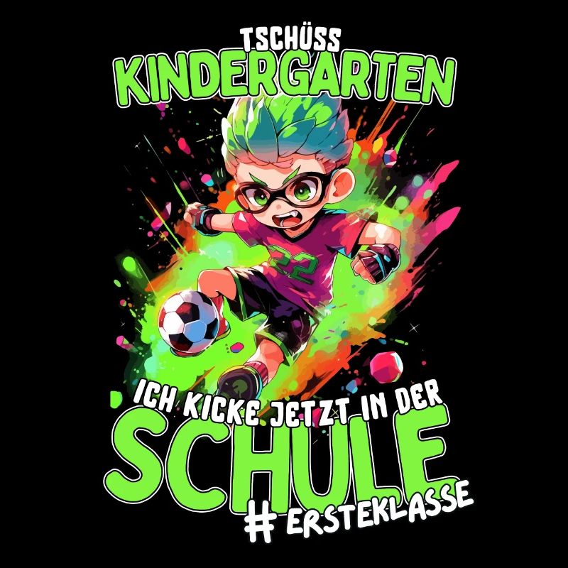 Fußball Einschulung 2023: Bye Bye Kindergartenzeit