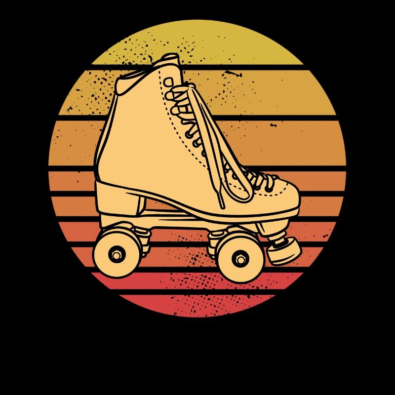 Roller Skates Retro 70s 80s Roller Skating
