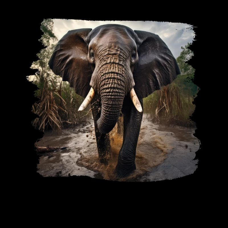 Elephant realistic elephant