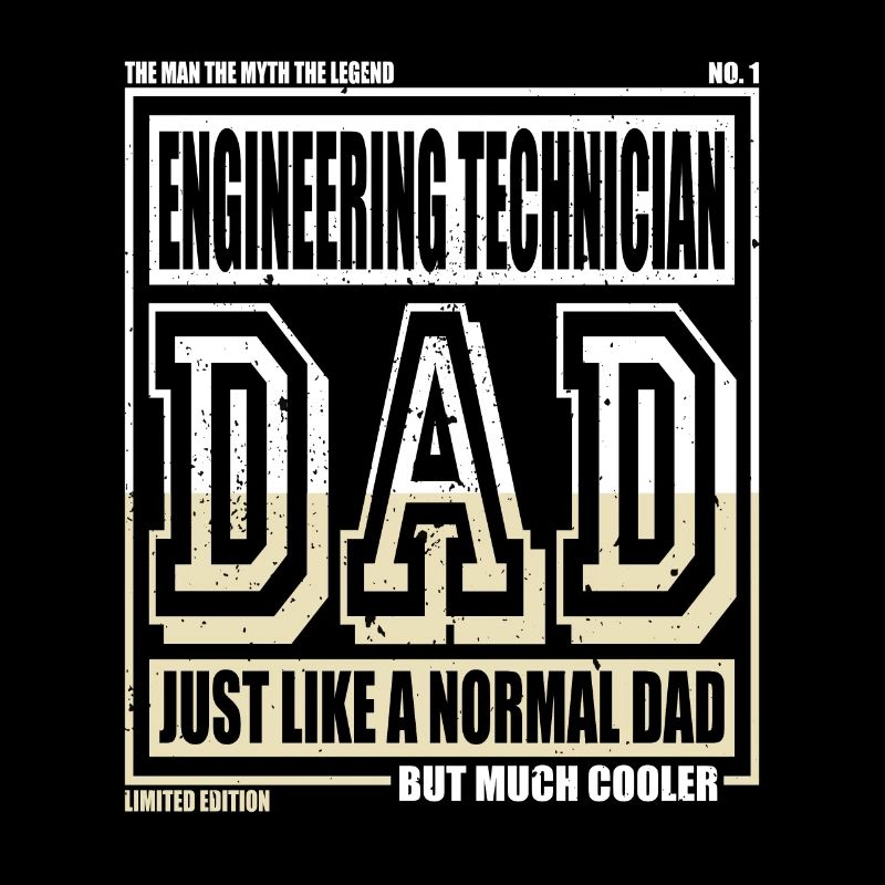 Engineering Technician Dad Gift