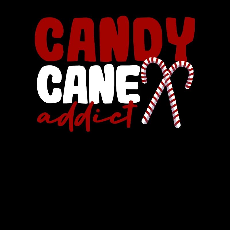 Candy Cane Addict Drôle d’amour de Noël