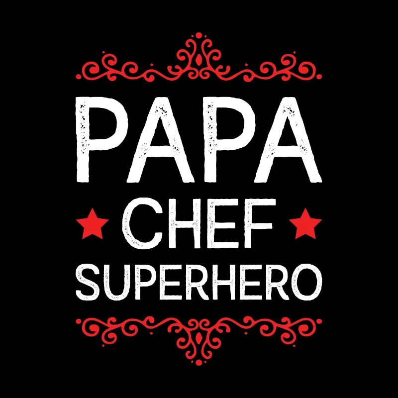 Papa Chef Superheld Dad