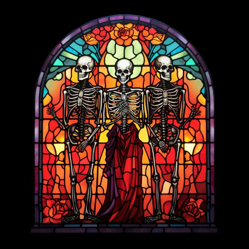 Vitrail d’Halloween