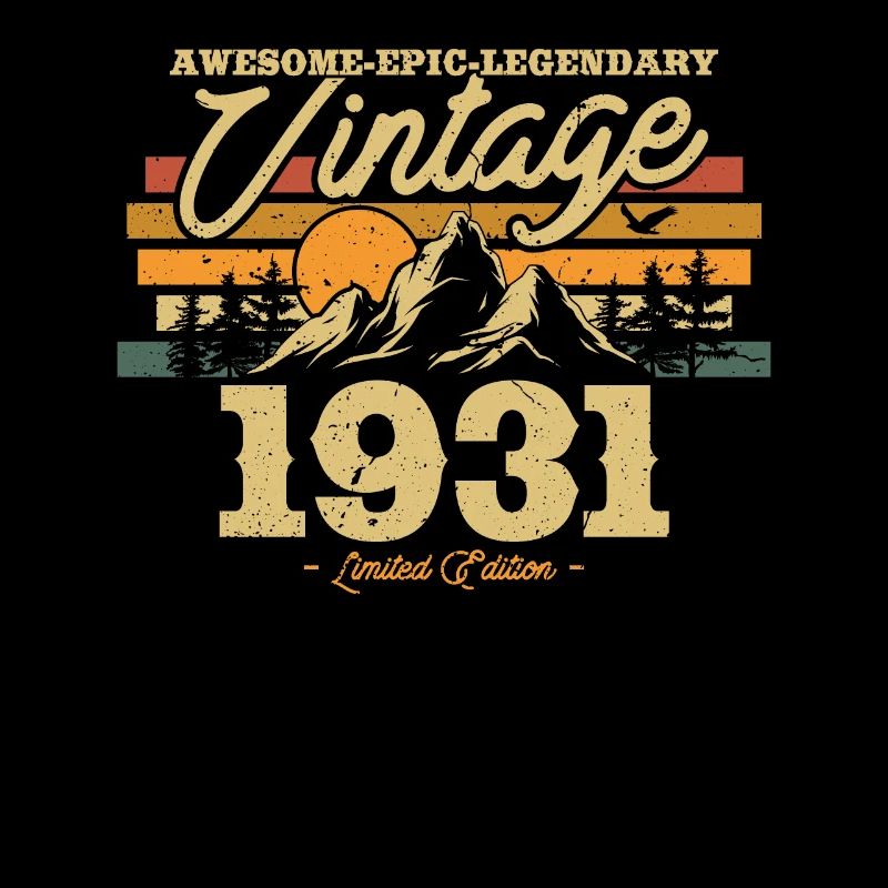 1931 Geburtstag Nostalgie