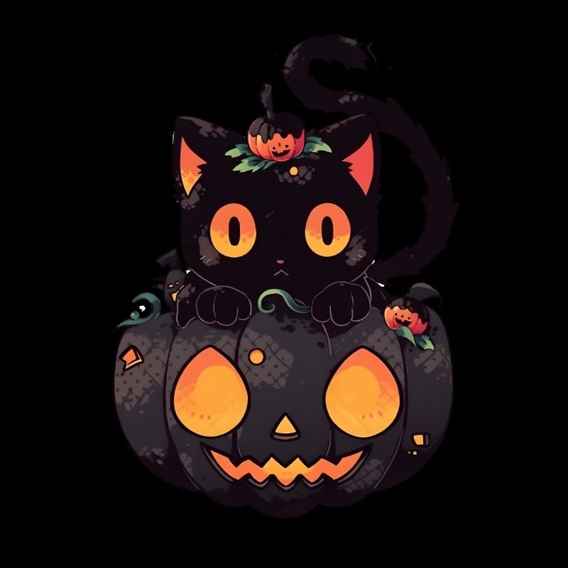 Chat Anime Halloween