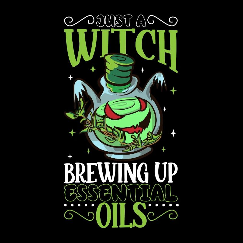 Essential oils for Halloween horror. Essential