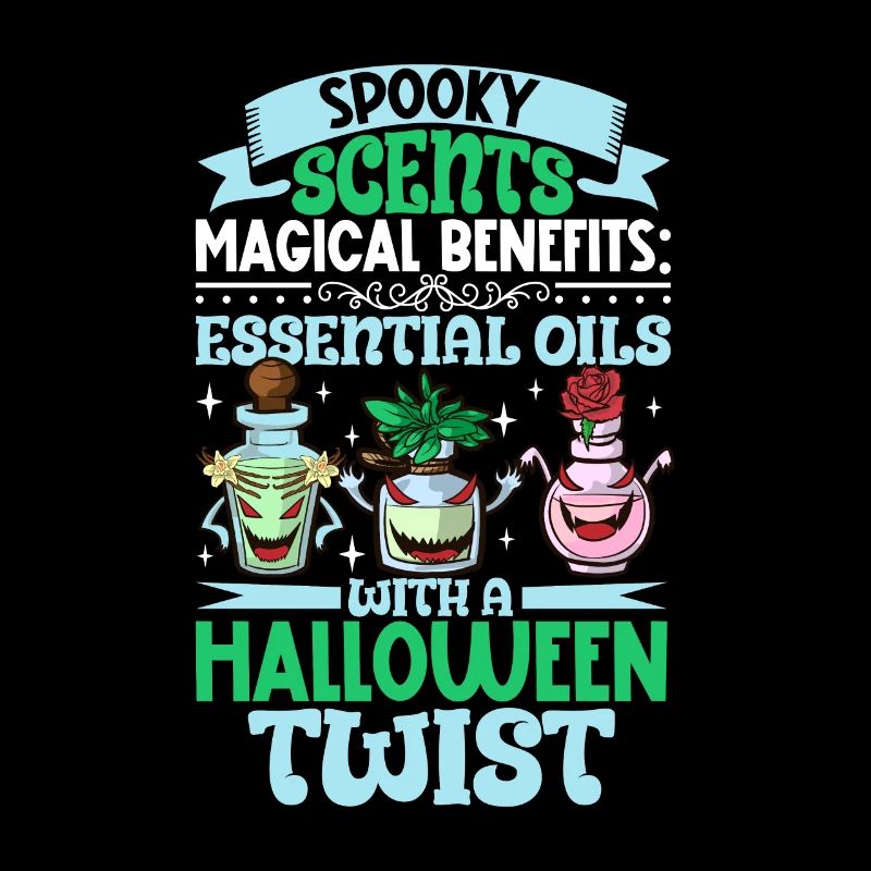 Ätherische Öle Für Halloween-horror. Ätherische