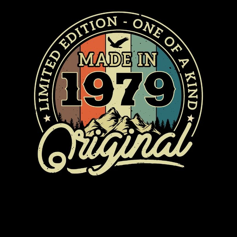 Retro Geburtstagsgeschenk 1979