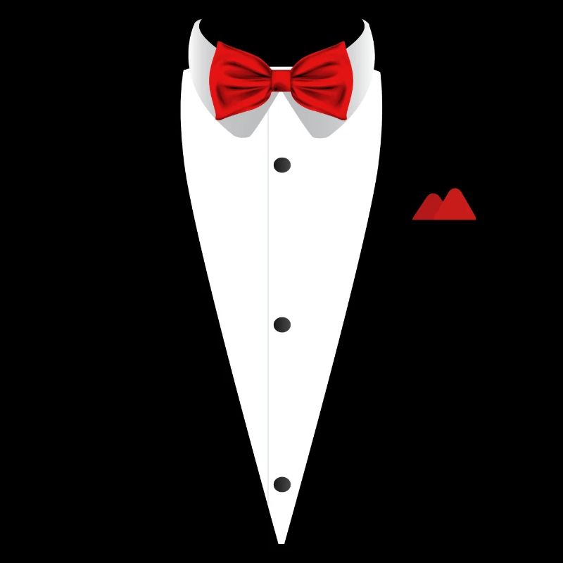 Conception de smoking avec noeud papillon pour les mariages et