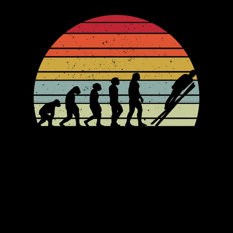 Skispringen Evolution