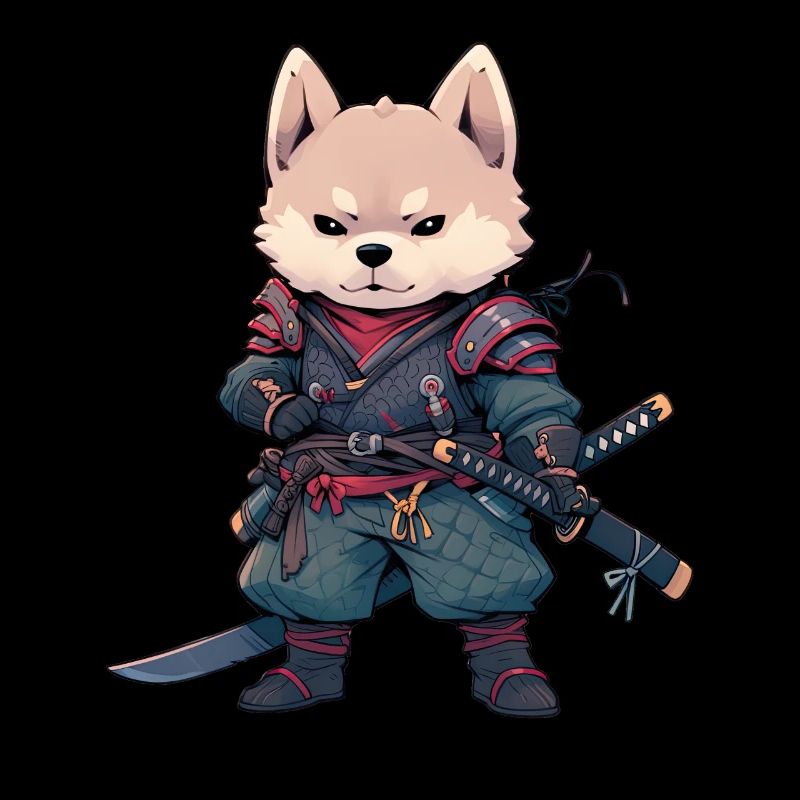 Asia Corki Japanese Samurai Samurai