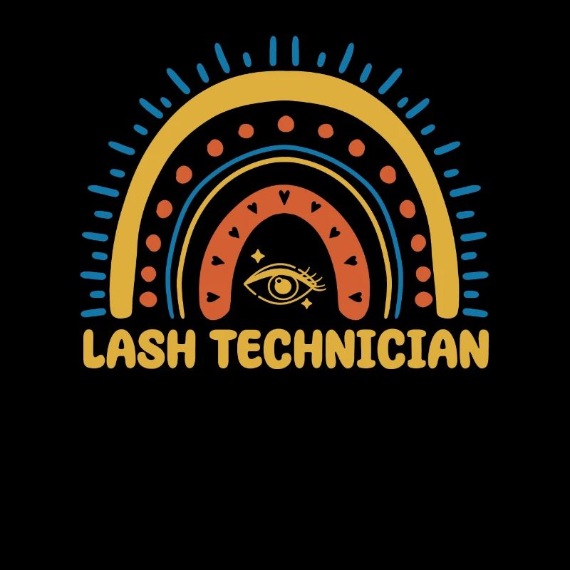 Lash Tech Boho Arc-en-ciel