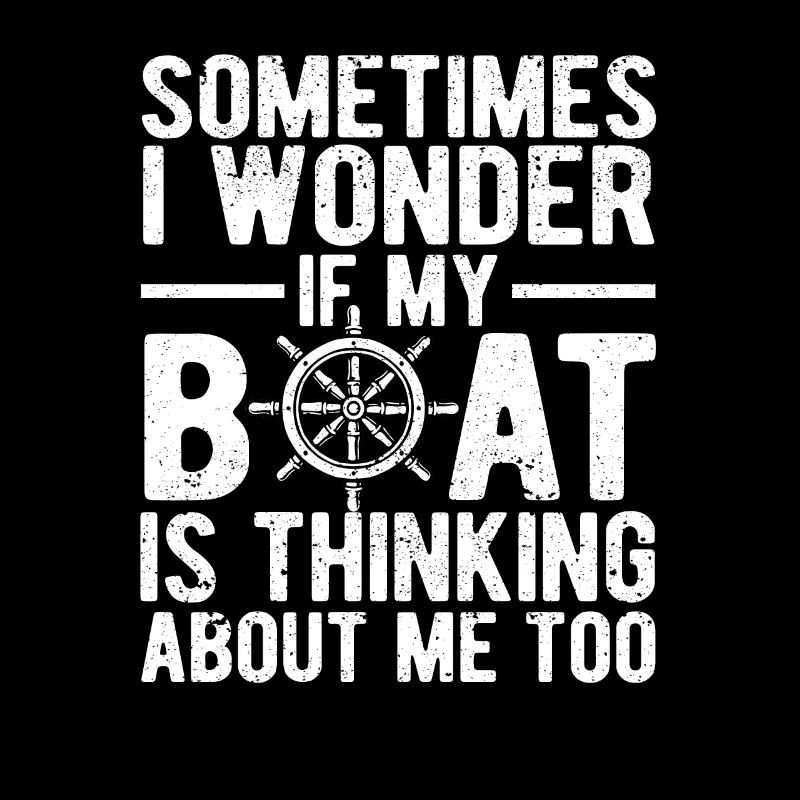 Parfois, je me demande si mon bateau