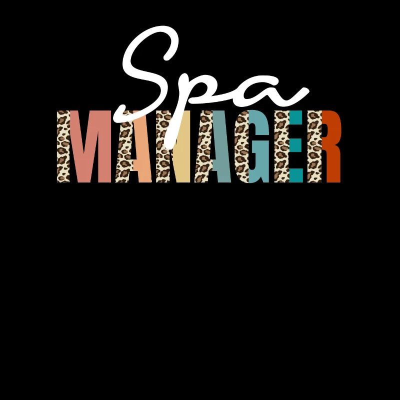 Spa Manager Leopard Print