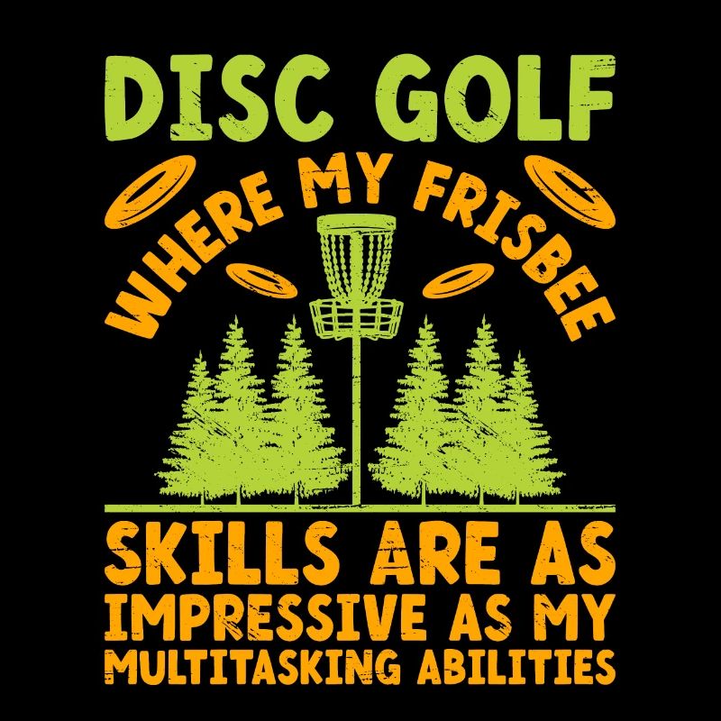 Disc Golf Player Disc Golfer Frisbee Player Par Pu