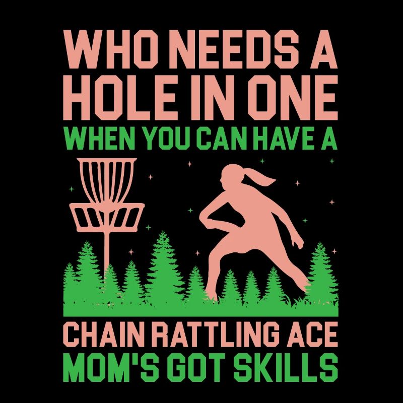 Disc Golf Player Disc Golfer Frisbee Player Par Pu