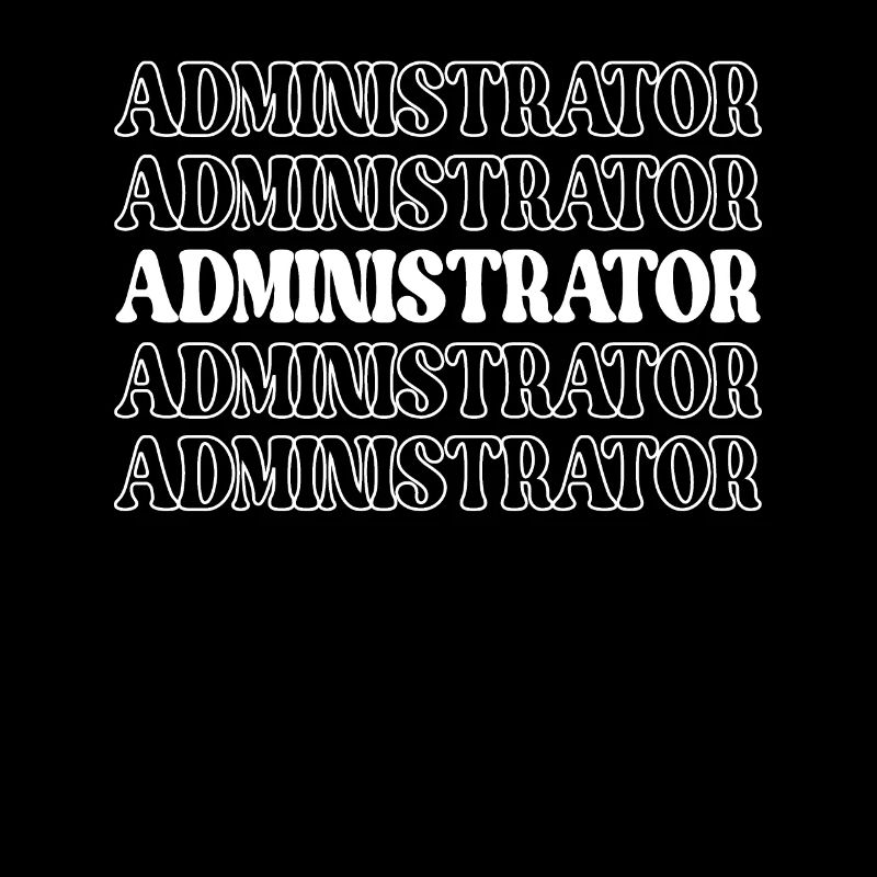 Administrativer Administrator Admin Administrative Wertschätzung
