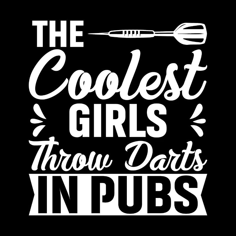 Die Coolsten Mädchen Werfen Darts In Kneipen