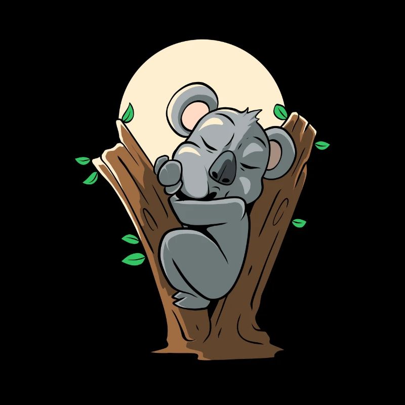 Sleeping Koala Bear