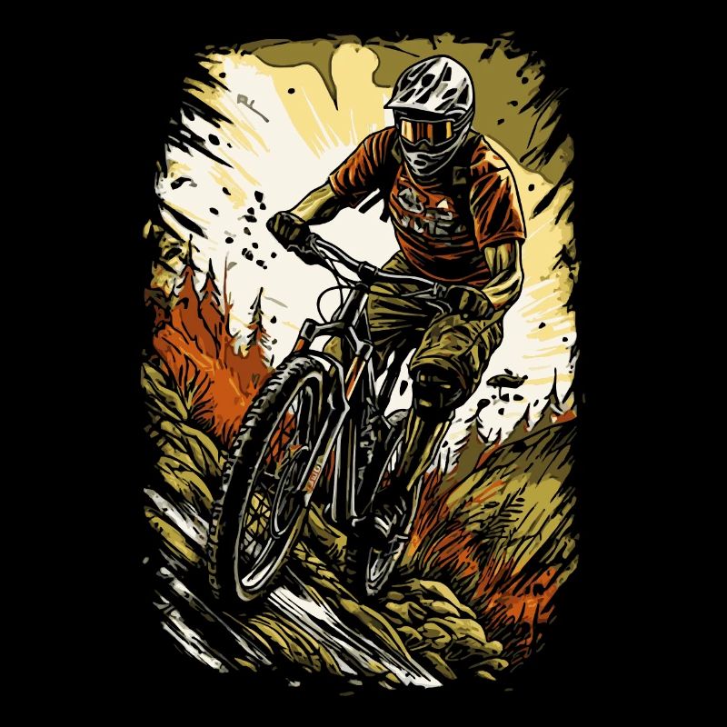 Enduro Mountain Biker, VTT