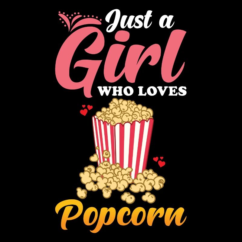 Popcorn Lover Gift Funny Popcorn