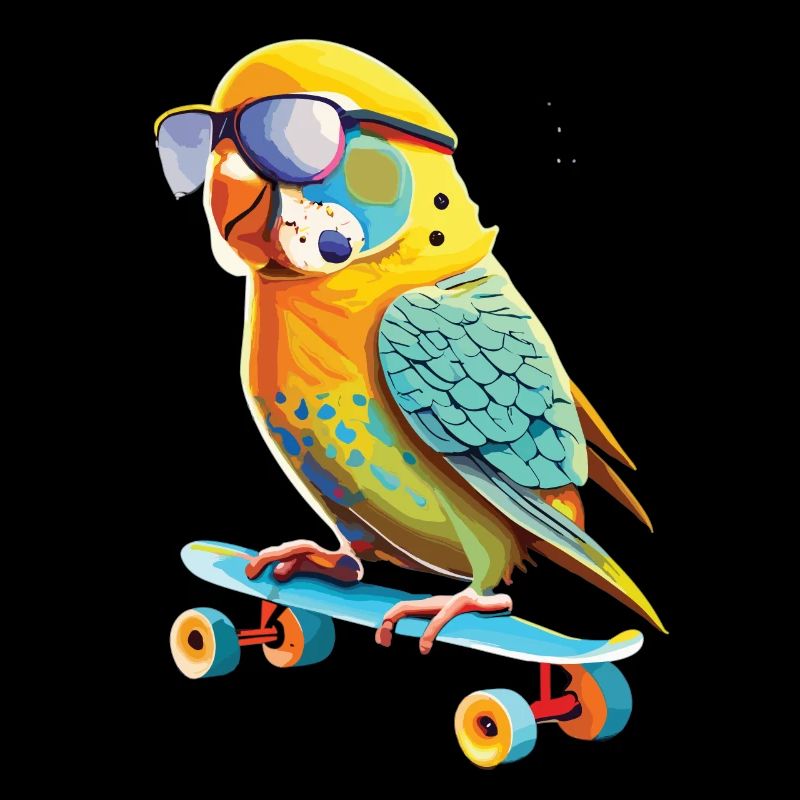 Budgie Skateboard Master