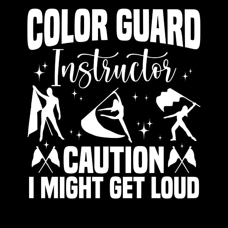 Winter Guard Instructor Colorguard Captain Gift