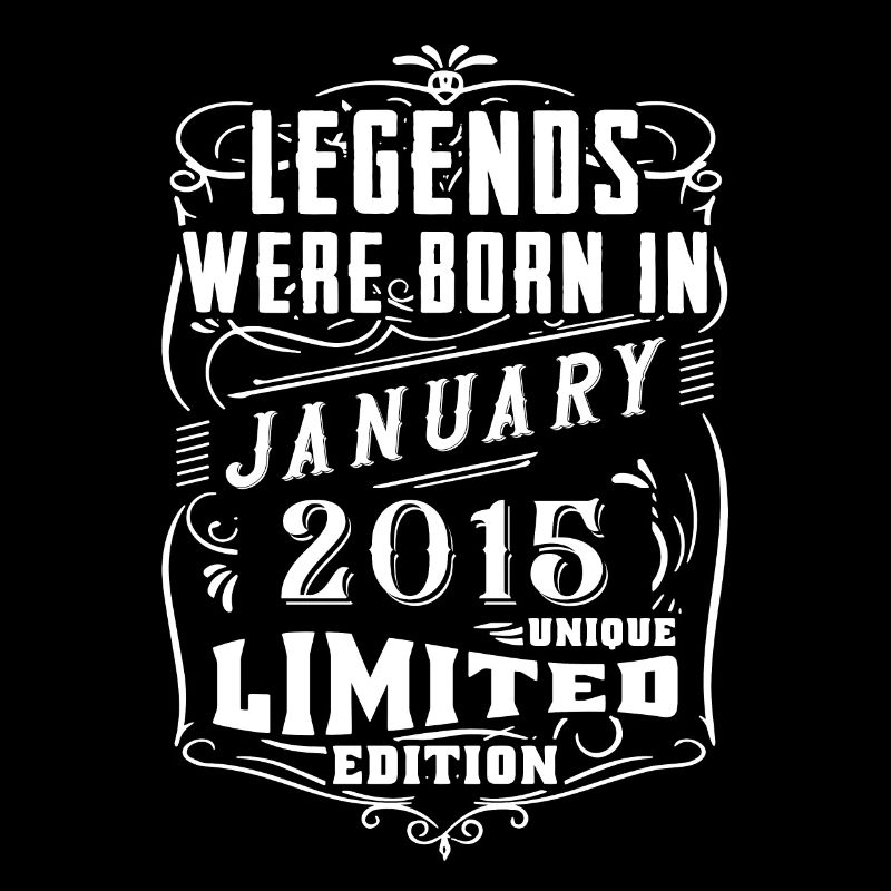 Anniversaire Janvier 2015 Année Edition Limitée
