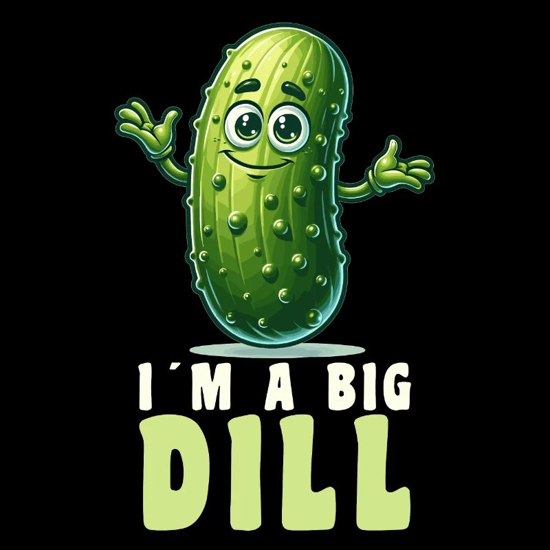 Cornichons Funny Pickles Concombre Jeu de mots