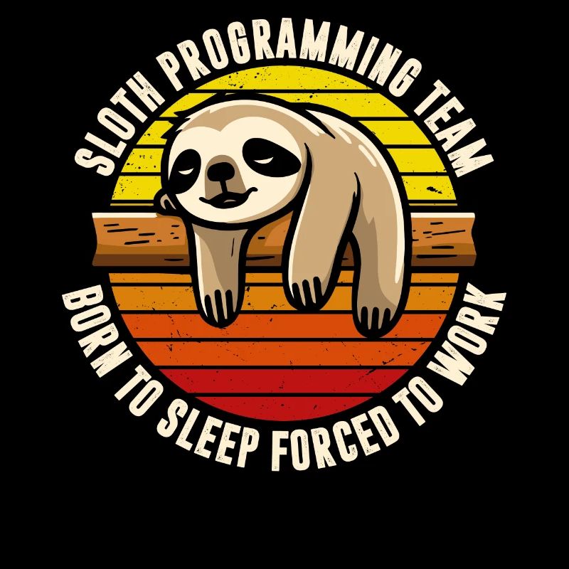 Faultierprogrammierungsteam T-Shirt