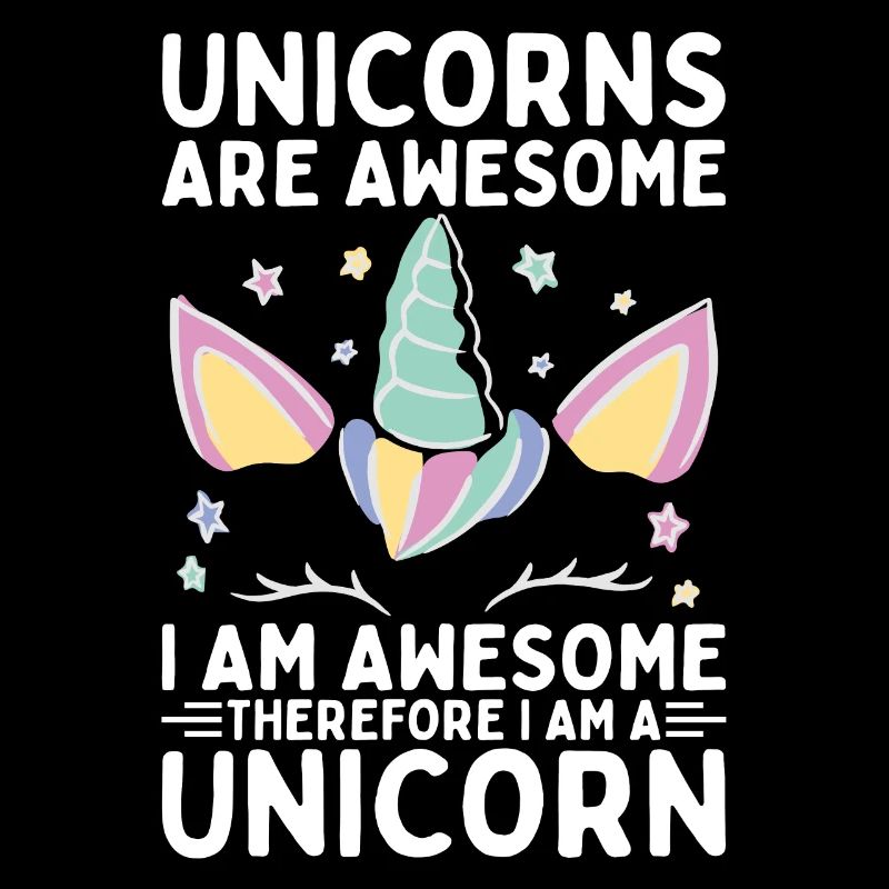 Einhörner Sind Großartig Bin Ich Ein Einhorn