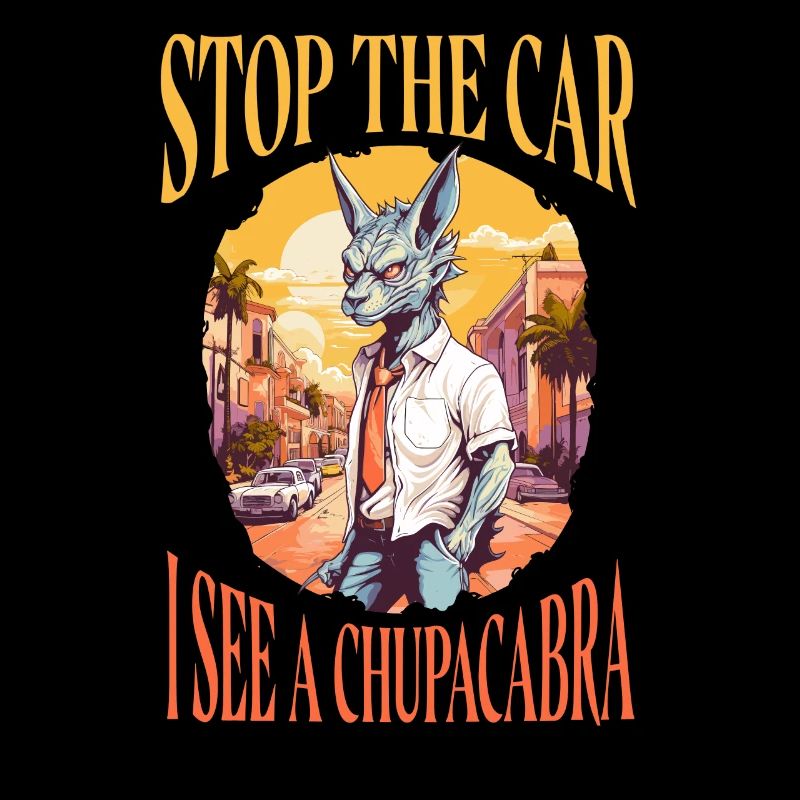 Cryptozoologistes Chupacabra Créatures Drôle