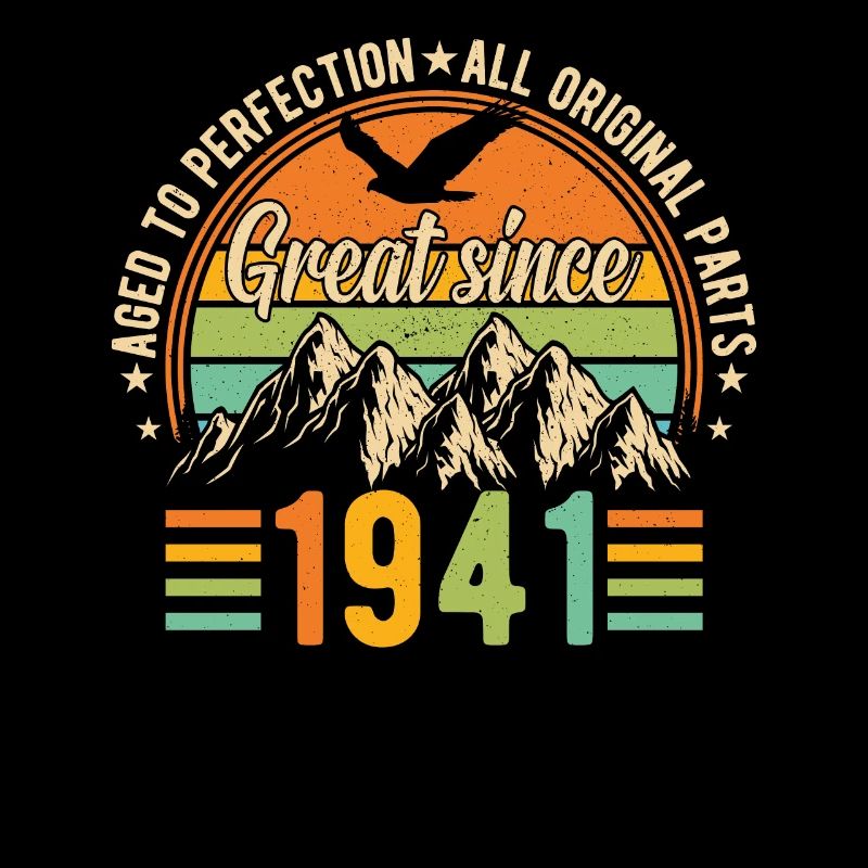 Vintage 83 Geburtstag Retro 1941 Geschenk