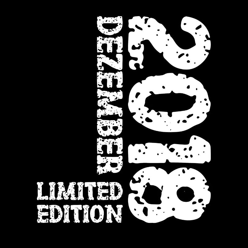 2018 Dezember Limited Edition 5. Geburtstag Deko