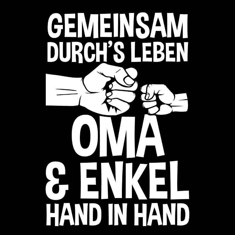 Oma Großmutter und Enkel