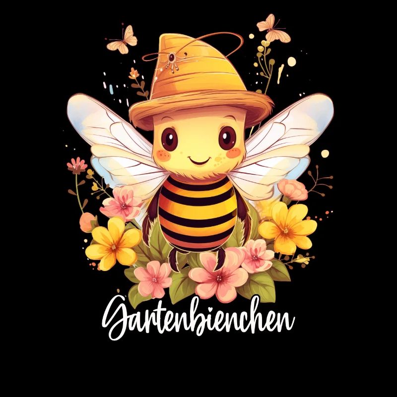Gartenbienchen Biene Gärtnerin Garten Geschenk