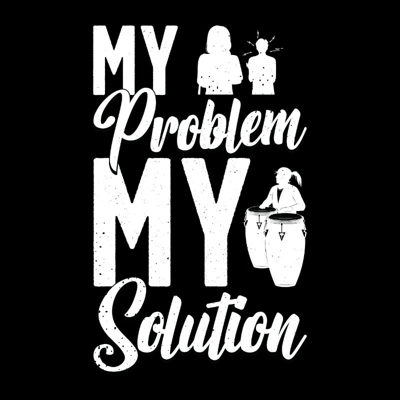 Conga Player My Problem My Pictogram Mom Congas