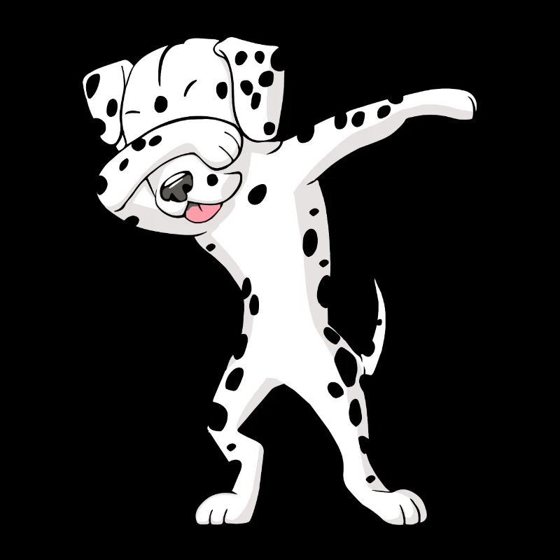 Dalmatian Dab Dabbing Dalmatian