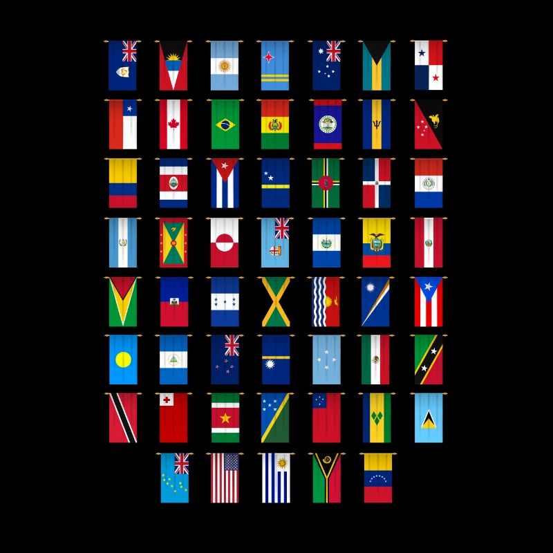 Drapeaux internationaux du monde - Drapeaux des pays