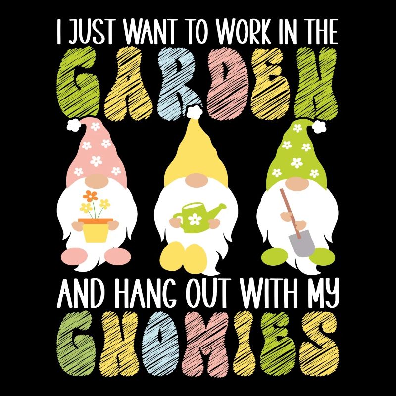 Gartenzwerge Gartenarbeit